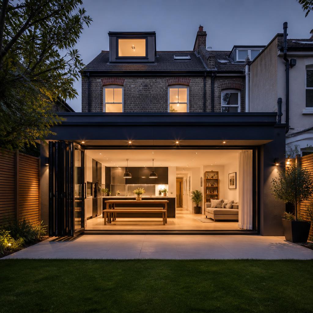 Chiswick rear extension & open-plan kitchen